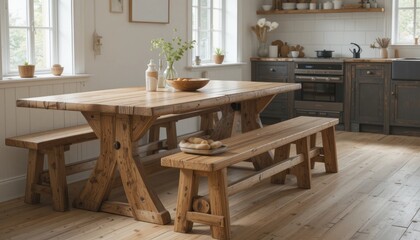 Handmade wicker furniture sets in outdoor garden spaces