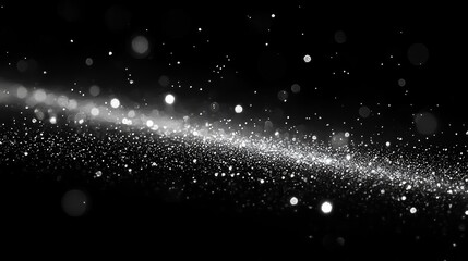 Sparkling galaxy, cosmic dust, night sky, abstract background, design