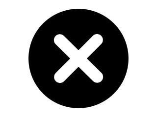 Obraz premium クローズ（閉じる）ボタンのアイコン