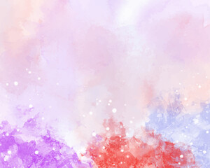 Abstract watercolor textured background. Design for your date, postcard, banner, logo.