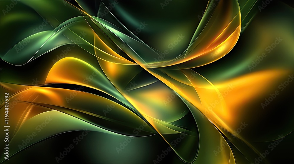 Poster vibrant modern abstract background with dynamic geometry and soft gradients.