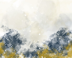 Abstract watercolor textured background. Design for your date, postcard, banner, logo.