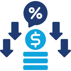 Cash Offer mixed color icon