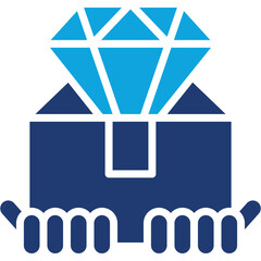 Value mixed color icon