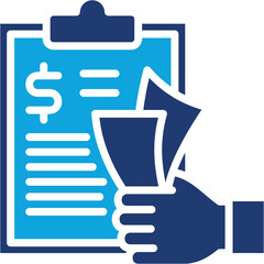 Cash Loan mixed color icon