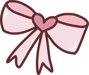 Cute wedding doodle clip art vector