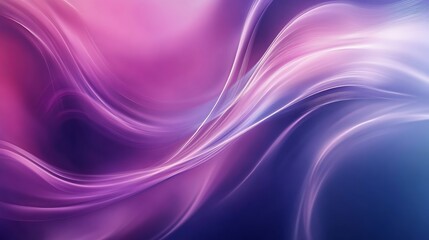 Naklejka premium Abstract Purple and Pink Swirling Wave Design