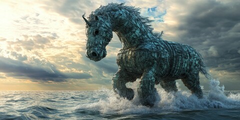 Is it a Trojan horse or is it a sea horse? The intriguing comparison between a Trojan horse and a sea horse sparks curiosity and invites further exploration of these two concepts.