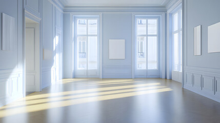 Fototapeta premium Stylish pink tote bag displayed in natural sunlight.