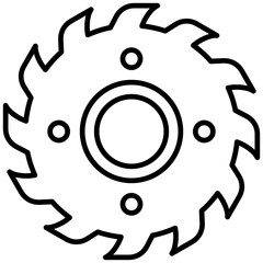 Saw Blade Icon