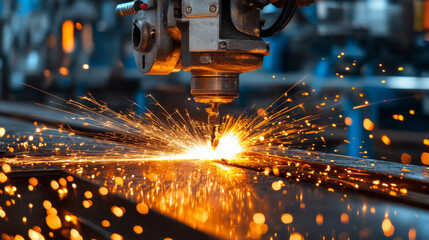 Fire sparks from metal welding, iron cutting or fireworks. Vector realistic flare effect, light flashes of industrial works with steel or sparklers isolated on transparent background