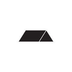 Simple Geometric Triangle Icon for Design