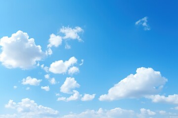 Fototapeta premium Photo of clear blue sky backgrounds outdoors nature.