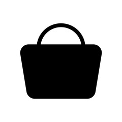 bag icon on transparent background