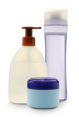 Cosmetic bottles and jars