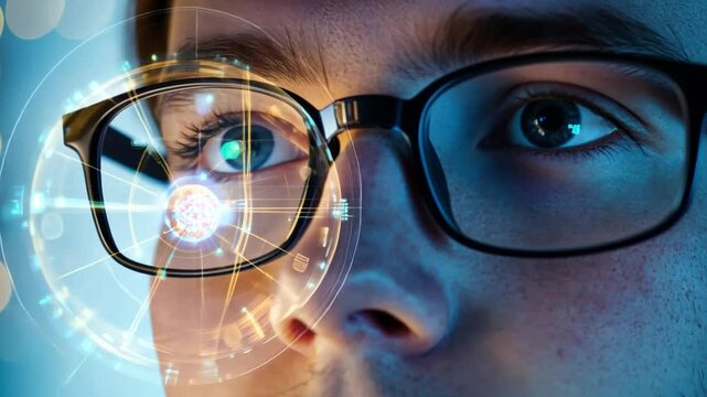 A young man explores the world of subatomic particles, captivating people with theories about the unseen universe