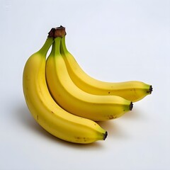 bananas isolated on white