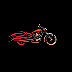 Abstract_Beautiful_Motorcycle_logo