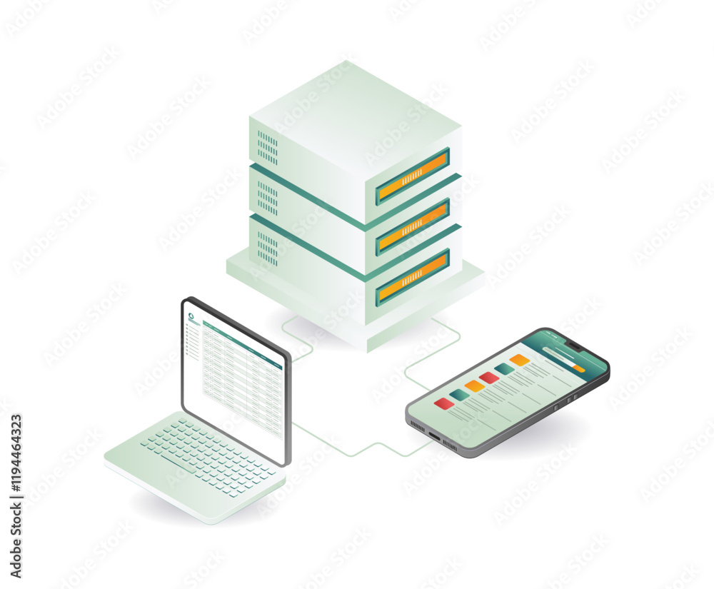 Wall mural smartphone application server computer technology