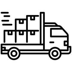 Cargo Truck Icon