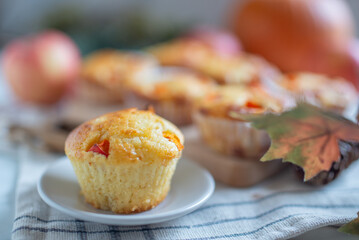 autumn pumpkin cupcakes with fresh pumpkin