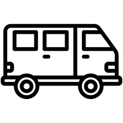 Camper Van Icon