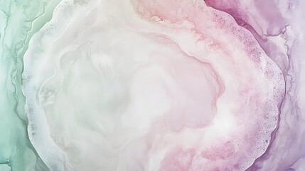 Abstract Pastel Ink Wash Painting Design