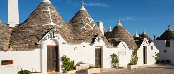 street in Alberobello, Puglia