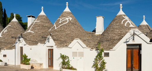 street in Alberobello, Puglia