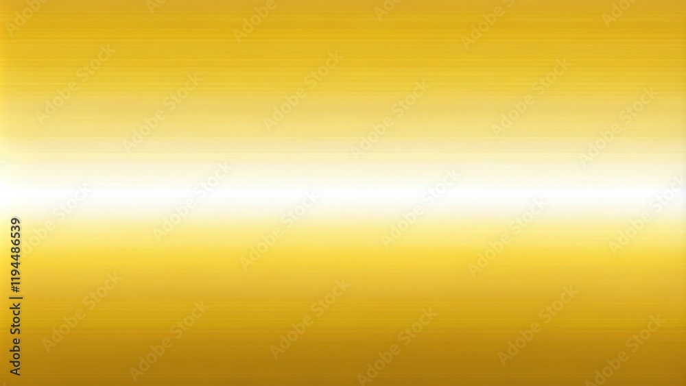 Leinwandbilder golden gradient background with subtle horizontal lines and a white band in the middle