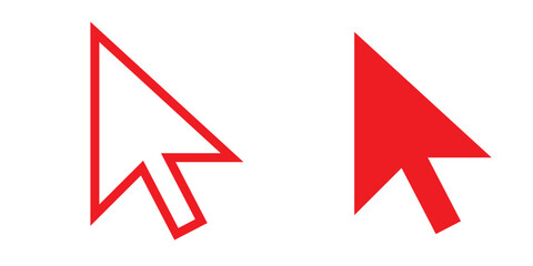 Click the icon. pointer arrow icon. cursor icon vector.
By Dede