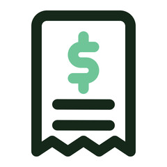 bill icon for illustration