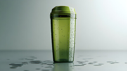 a green shaker