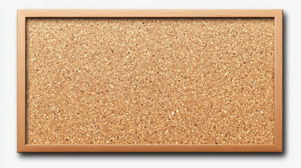 Isolated set of realistic 3d vector cork board with wood frame. Empty png wall corkboard with brown texture for school or office on transparent background. Business noticeboard design illustration.