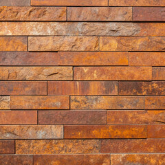 Grunge rusty orange brown metal corten steel stone background texture banner panorama,pattern, texture, wall with copy space, wallpaper