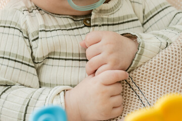Gentle Baby Hands with a Soft and Warm Touch
