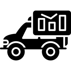 Car Analytics Icon
