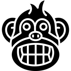 Smile Ape Icon