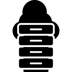 Obraz premium Hosting Icon