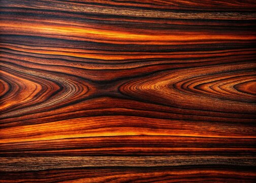 Ebony Wood Texture: Rich, Deep Brown Wood Grain Close-Up Photography