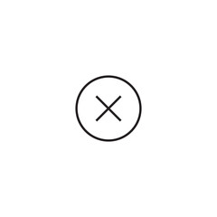 Modern Button Icon for User Interfaces