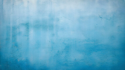 Obraz premium blue textured wall: A simple yet striking photo of a vibrant, rough blue textured wall filling the frame, capturing the tactile quality of its surface with soft