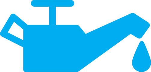 オイル缶アイコン - シンプルでモダンなデザイン