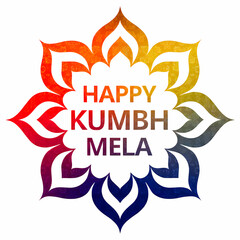 Obraz premium Happy Kumbh Mela