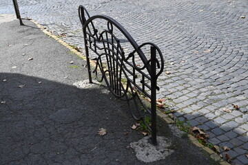 Ornate Metal Fence Detail
