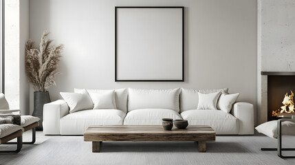 Spacious modern interior with a bright atmosphere and sleek design.