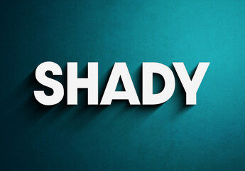 Long Shadow Text Effect On Texture Background Mockup