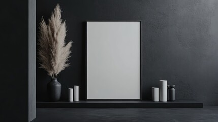 "Minimalist Canvas Mockup for Product Advertising"