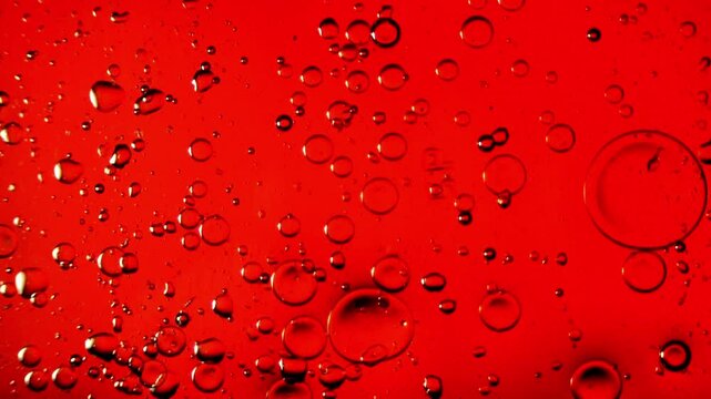 arri&egrave;re plan anim&eacute; rouge avec des bulles, ressource graphique, abstraite, ressource pour arri&egrave;re plan abstrait