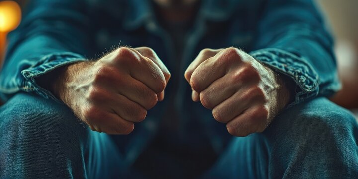 Determined Boxer